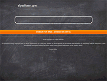 Tablet Screenshot of elperfume.com